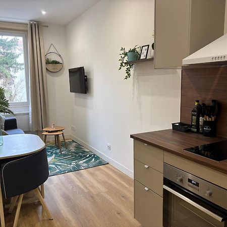 Elegant T2 A Bron, Tramway A 2Min, Box Parking, 4Personnes Daire Dış mekan fotoğraf