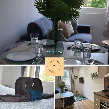 Elegant T2 A Bron, Tramway A 2Min, Box Parking, 4Personnes Daire Dış mekan fotoğraf