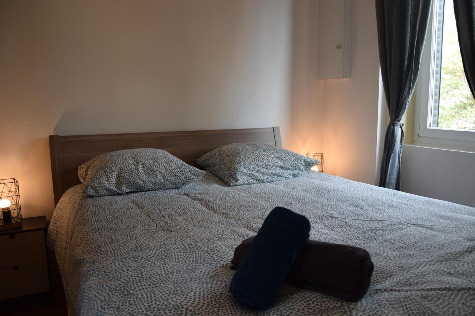 Elegant T2 A Bron, Tramway A 2Min, Box Parking, 4Personnes Daire Dış mekan fotoğraf